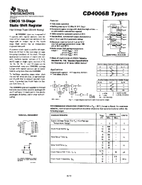 Datasheet CD4006BF3A manufacturer TI