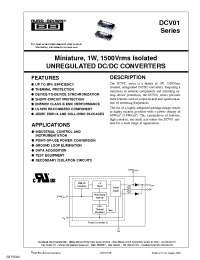 Datasheet DCV010512DP-U/700 производства TI