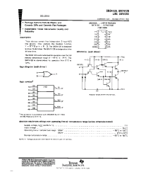 Datasheet SN54128J производства TI