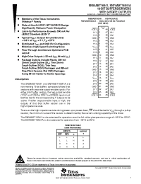 Datasheet SN54ABT16541 производства TI