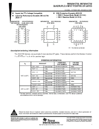 Datasheet SN74AHCT32PWR manufacturer TI