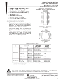 Datasheet SN74HCT245DW manufacturer TI