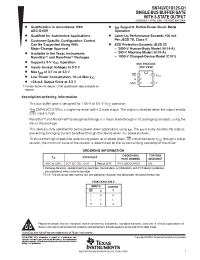 Datasheet SN74LVC1G125-Q1 производства TI