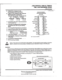 Datasheet TCM2910A производства TI
