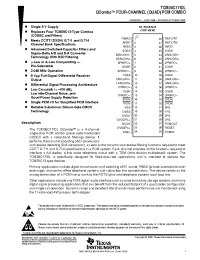 Datasheet TCM38C17IDL производства TI