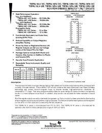 Datasheet TIBPAL16L8-10CFN производства TI