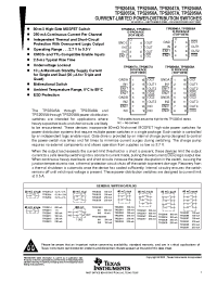 Datasheet TPS2045A производства TI
