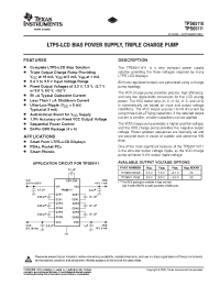 Datasheet TPS65111 manufacturer TI