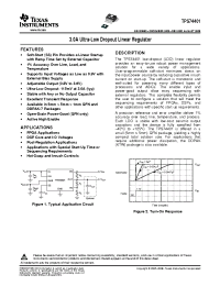 Datasheet TPS74401 manufacturer TI