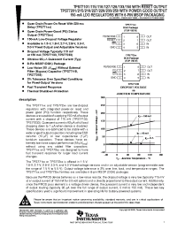 Datasheet TPS77101DGKG4 manufacturer TI