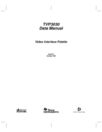 Datasheet TVP3030-250MEP производства TI