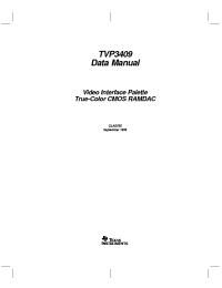Datasheet TVP3409 производства TI