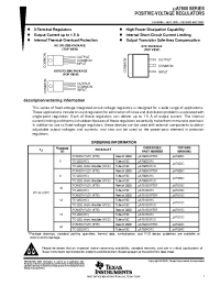 Datasheet uA7806CKTE manufacturer TI