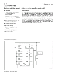 Datasheet UCC3952-1 производства TI