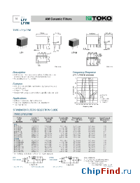 Datasheet ALFYM455C производства TOKO