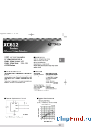 Datasheet XC612D2533MR производства Torex