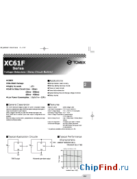 Datasheet XC61F производства Torex
