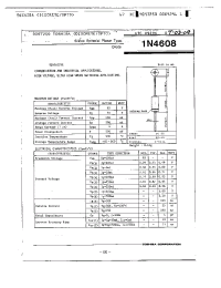 Datasheet 1N4608 manufacturer Toshiba