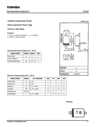 Datasheet 1SV257 manufacturer Toshiba