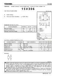 Datasheet 1SV306 manufacturer Toshiba