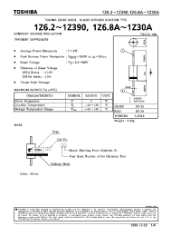 Datasheet 1Z11A manufacturer Toshiba