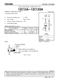 Datasheet 1ZC16A manufacturer Toshiba