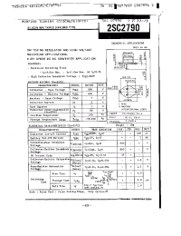 Datasheet 2SC2790 производства Toshiba