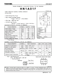 Datasheet HN1A01F производства Toshiba
