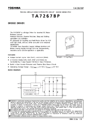 Datasheet TA7267 производства Toshiba