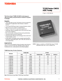 Datasheet TC220 производства Toshiba