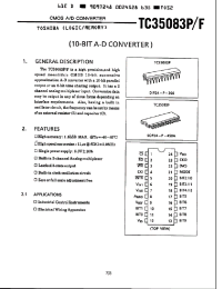 Datasheet TC35083P производства Toshiba