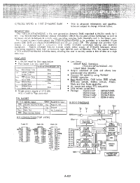 Datasheet TC514101AJ-60 производства Toshiba