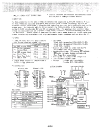 Datasheet TC51440JL-10 производства Toshiba