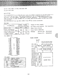 Datasheet TC531001 производства Toshiba