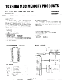 Datasheet TC53257 производства Toshiba