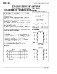 Datasheet TC74HC158AFN производства Toshiba