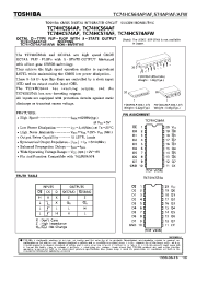 Datasheet TC74HC574AF производства Toshiba