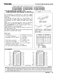 Datasheet TC74HCT540 производства Toshiba