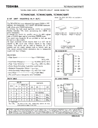 Datasheet TC74VHC164F производства Toshiba