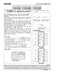 Datasheet TC74VHC367FN производства Toshiba