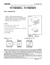 Datasheet TC75W56FU производства Toshiba