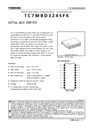 Datasheet TC7MBD3245FK производства Toshiba