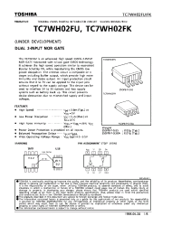 Datasheet TC7WH02FU производства Toshiba