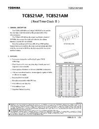 Datasheet TC8521AM производства Toshiba