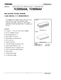 Datasheet TC9090AF производства Toshiba