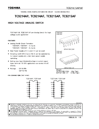 Datasheet TC9214AF производства Toshiba