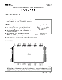 Datasheet TC9240 производства Toshiba