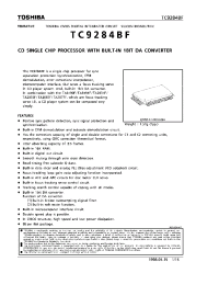 Datasheet TC9248BF производства Toshiba