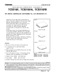 Datasheet TC9316 производства Toshiba