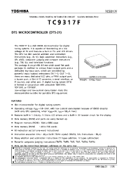 Datasheet TC9317 производства Toshiba
